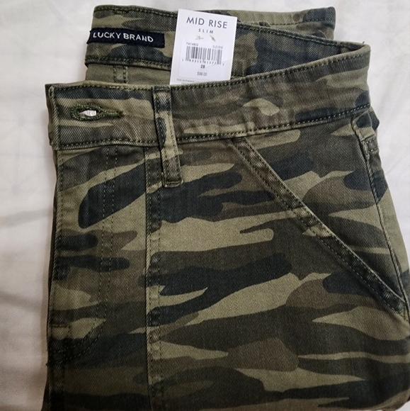 Lucky Brand Camo Ava Jeans Sz 28 - Picture 5 of 8